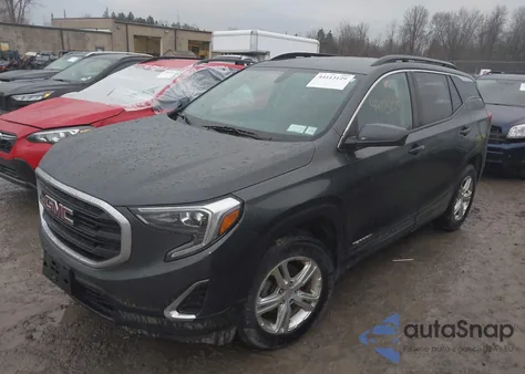 2019 GMC Terrain Sle из США, поврежденный, VIN 3GKALTEV5KL124258